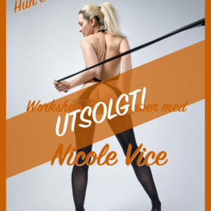 Erotisk workshop med Nicole Vice 21. november!