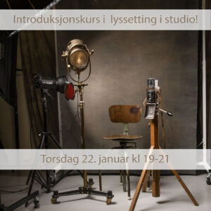 Kurs i lyssetting i studio – introduksjon